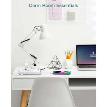 Addtam Surge Protector Power Strip with 10 Ports