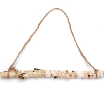 BYHER 15-Inch White Birch Logs for Unique Home Decor