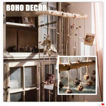 BYHER 15-Inch White Birch Logs for Unique Home Decor