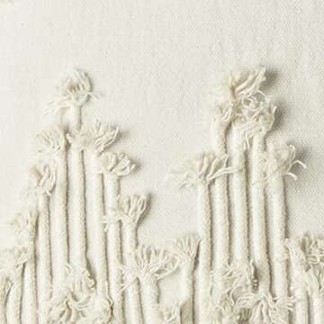 Rizzy Home Decorative Pillow 20x20 Removable Cover