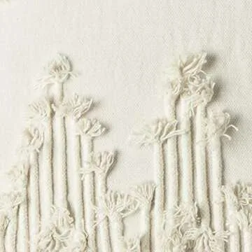 Rizzy Home Decorative Pillow 20x20 Removable Cover