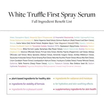 d'alba White Truffle Mist Spray Serum with Anti-aging Benefits