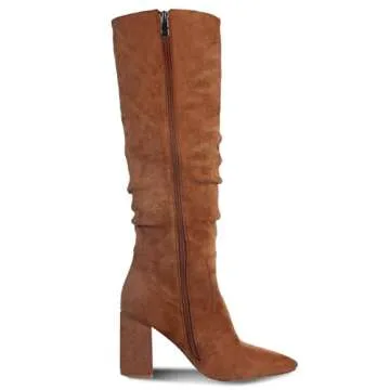 Stylish Ouepiano Women's Knee High Boots for Fall