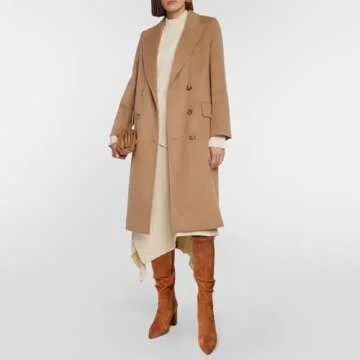 Stylish Ouepiano Women's Knee High Boots for Fall