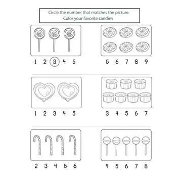 Preschool Math Workbook: Number Tracing, Addition and Subtraction math workbook for toddlers ages 2-4 and pre k