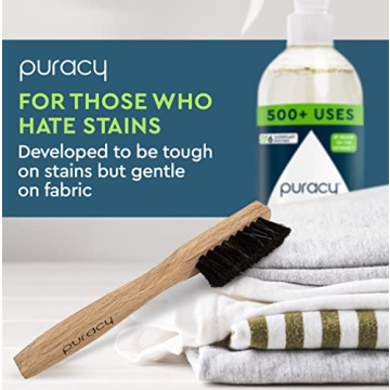 Puracy Stain Remover Brush for Effective Clothing Cleaning