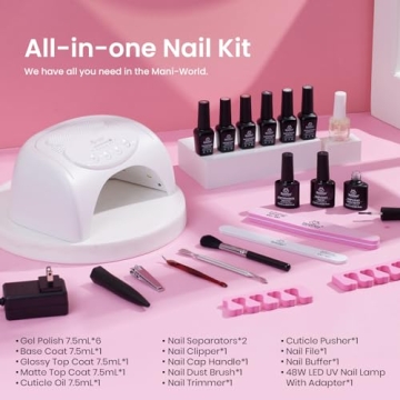 Beetles Gel Nail Polish Kit for Home Manicure