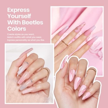 Beetles Gel Nail Polish Kit for Home Manicure