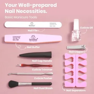 Beetles Gel Nail Polish Kit for Home Manicure