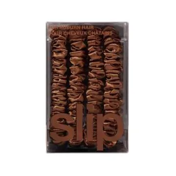 slip Silk Skinny Scrunchies | 100% Mulberry Silk, Anti-Crease, Gentle on Hair, Reduces Breakage | Stylish & Durable, Ideal for All Hair Types