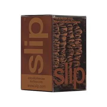 slip Silk Skinny Scrunchies | 100% Mulberry Silk, Anti-Crease, Gentle on Hair, Reduces Breakage | Stylish & Durable, Ideal for All Hair Types