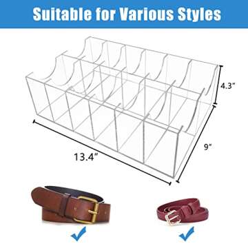 Hlimior Belt Organizer