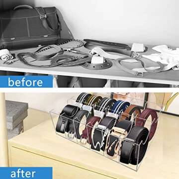 Hlimior Belt Organizer