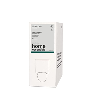 ATTITUDE Laundry Detergent with Essential Oils, EWG Verified, Vegan, Plant and Mineral-Based Ingredi...