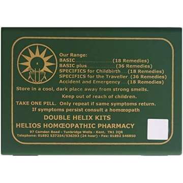 36 Homeopathic Remedy Travel Kit