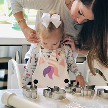 Hapinest Unicorn Cookies Baking Set for Kids Fun Activity