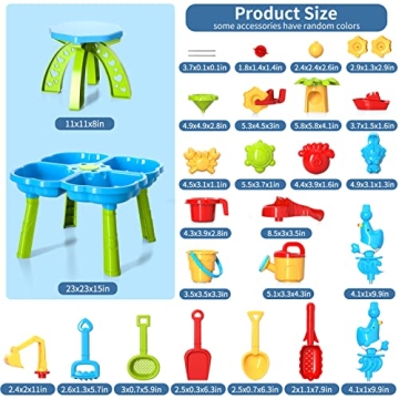 Bennol Kids 4 in 1 Water Table - Ultimate Outdoor Play