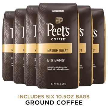 Peet's Big Bang Medium Roast Coffee (63 Ounces)