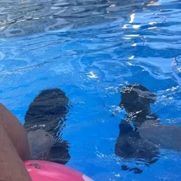 DOUSSPRT Men's Water Shoes Quick Drying Sports Aqua Shoes Dark Allblack Size 11.5