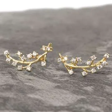 14k Gold Braided Huggie Hoop Earrings for Women | Gold Chunky Hoops | Gold Huggie Earrings for Women | 14 karat Gold Hoop Earrings | Chunky Gold Hoop Earrings | Chunky Gold Hoops Earrings for Women