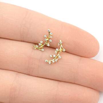 14k Gold Braided Huggie Hoop Earrings for Women | Gold Chunky Hoops | Gold Huggie Earrings for Women | 14 karat Gold Hoop Earrings | Chunky Gold Hoop Earrings | Chunky Gold Hoops Earrings for Women