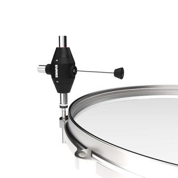 Evans Pull Cord Drum Key - Fully Mechanical Three Head Drum Key - Keys for Tuning Drums - Drum Acces...