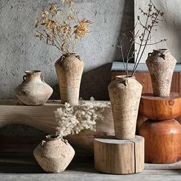 Elegant Handcrafted Ceramic Japanese-Style Vase