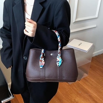 Luxury Leather Tote Bag for Women - Stylish Designer Handbag