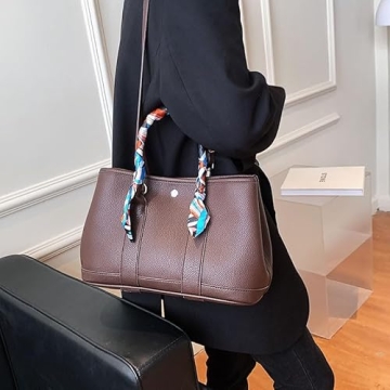 Luxury Leather Tote Bag for Women - Stylish Designer Handbag