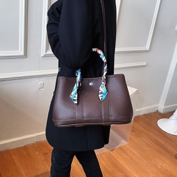 Luxury Leather Tote Bag for Women - Stylish Designer Handbag