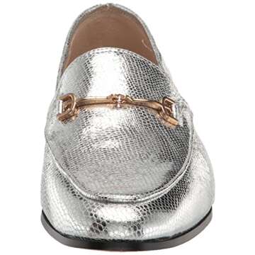 Sam Edelman Women's Loraine Loafer Soft Silver 10.5 Medium