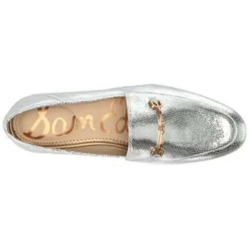 Sam Edelman Women's Loraine Loafer in Soft Silver 10.5