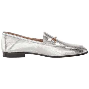 Sam Edelman Women's Loraine Loafer Soft Silver 10.5 Medium