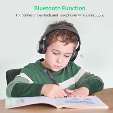 SVANTTO Pen Scanner, Text to Speech Device for Dyslexia, OCR Digital Highlighter Pen Reader, Exam Reading Pen for Students, Wireless Poliglu Language Translator Device