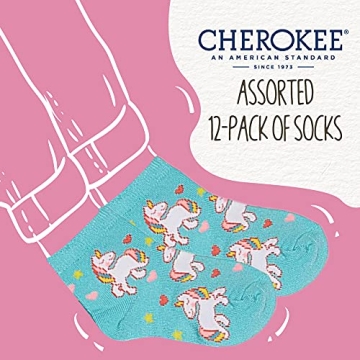 Unicorn Shorty Socks for Girls – Size 2-4T
