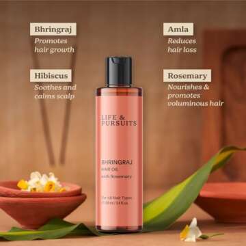 Bhringraj Hair Growth Oil for Healthy Natural Hair