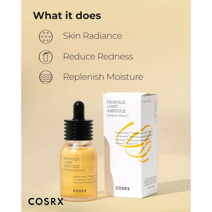 COSRX Propolis Ampoule Glow Boosting Serum 30ml
