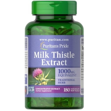 Puritan's Pride Milk Thistle 200mg for Liver Support