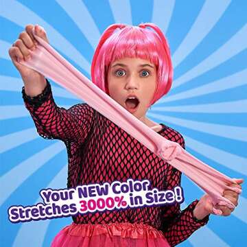 Oosh Slime Cotton Candy Color Mix - Fun For Kids