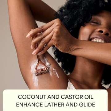 Leaf Shave | Shave Soap Bar 2-Pack, Unscented - All-Natural, Fragrance-Free Bar Soap for Shaving for Women & Men, 1.5 oz