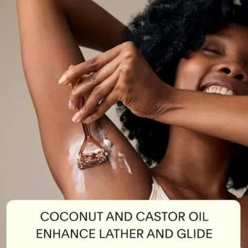 Leaf Shave | Shave Soap Bar 2-Pack, Unscented - All-Natural, Fragrance-Free Bar Soap for Shaving for Women & Men, 1.5 oz