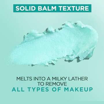 Garnier Erase It All Makeup Cleansing Balm with Hyaluronic Acid, Replumping Facial Cleanser and Makeup Remover, 4.2 Oz