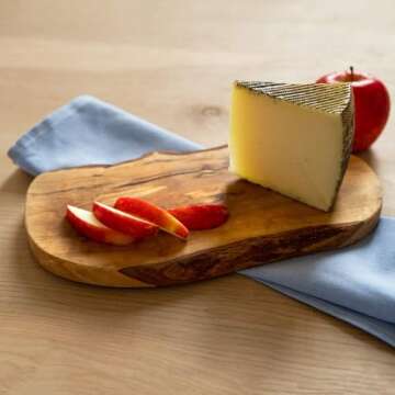 Elegant Olive Wood Cheese Board for Entertaining Style