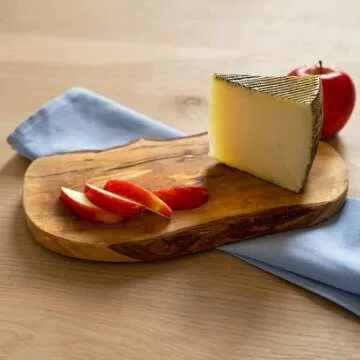 Elegant Olive Wood Cheese Board for Entertaining Style