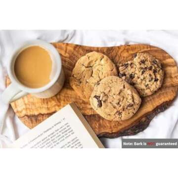 Elegant Olive Wood Cheese Board for Entertaining Style