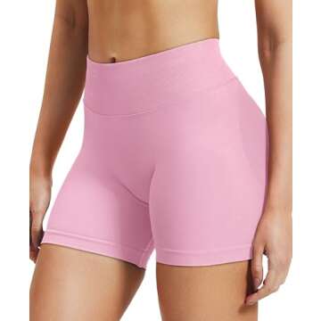 VOYJOY Women Workout Impact Shorts for Fitness and Style