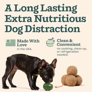 WOOF Pupsicle Refill Pops for All-in-1 Health - Long-Lasting Multivitamin Refills for The Pupsicle Toy - with Vitamins A, B, D, Iron, Magnesium, and Fiber - Large Pops - 7 Count