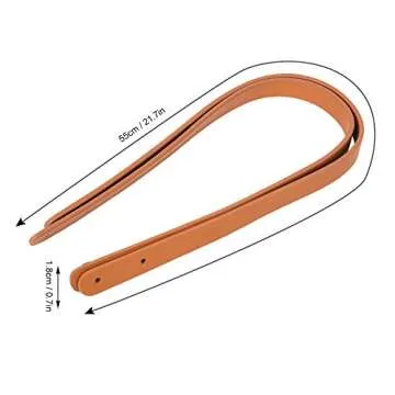 Handmade Leather Bag Handles for Stylish DIY Projects