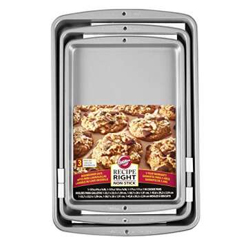 Wilton 5-Piece Essential Cookie Baking Set - Non-Stick & Quality