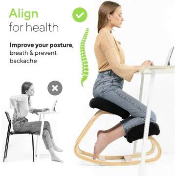 Ergonomic Home Office Chair for Comfort & Posture